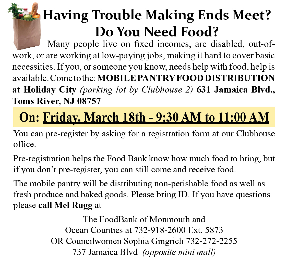 930 Food Bank Mobile Pantry